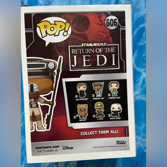 Star Wars Return of the Jedi - Princess Leia - #606 Funko Pop! - BNIB - Picture 6 of 6